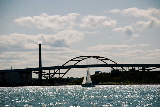 Hoan Bridge Sailboat